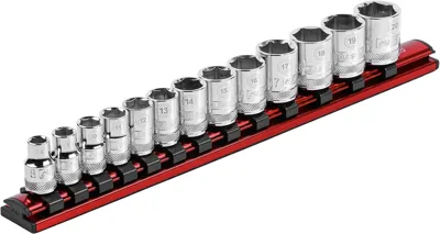 ARES 71181 3/8-Inch Drive Magnetic Socket Organizer