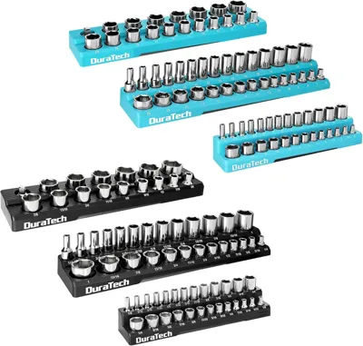 DURATECH Magnetic Socket Organizer Set